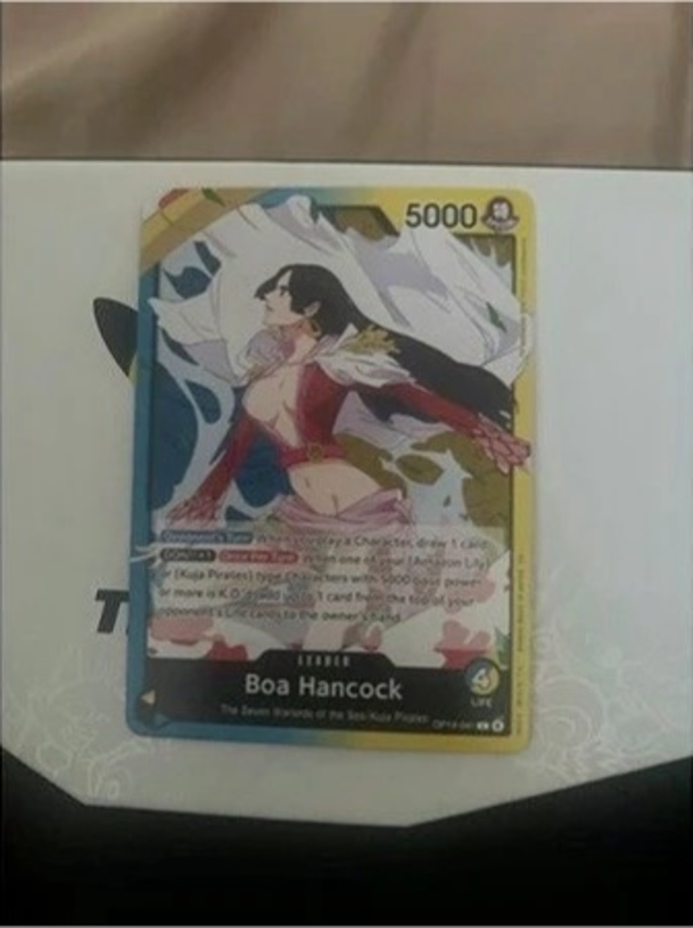 Leader Card Boa Hancock Op14-041 (L) One Piece TCG